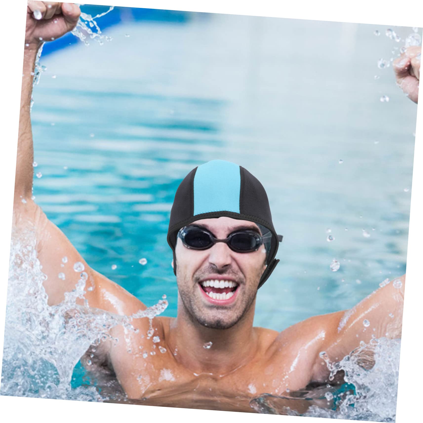5 Uds Capucha De Buceo Elástica Gorro De Natación para Adultos Gorro De Natación para Rafting Gorros De Baño Gorro De Baño Traje De Neopreno Capucha De Buceo Cubierta De Capucha