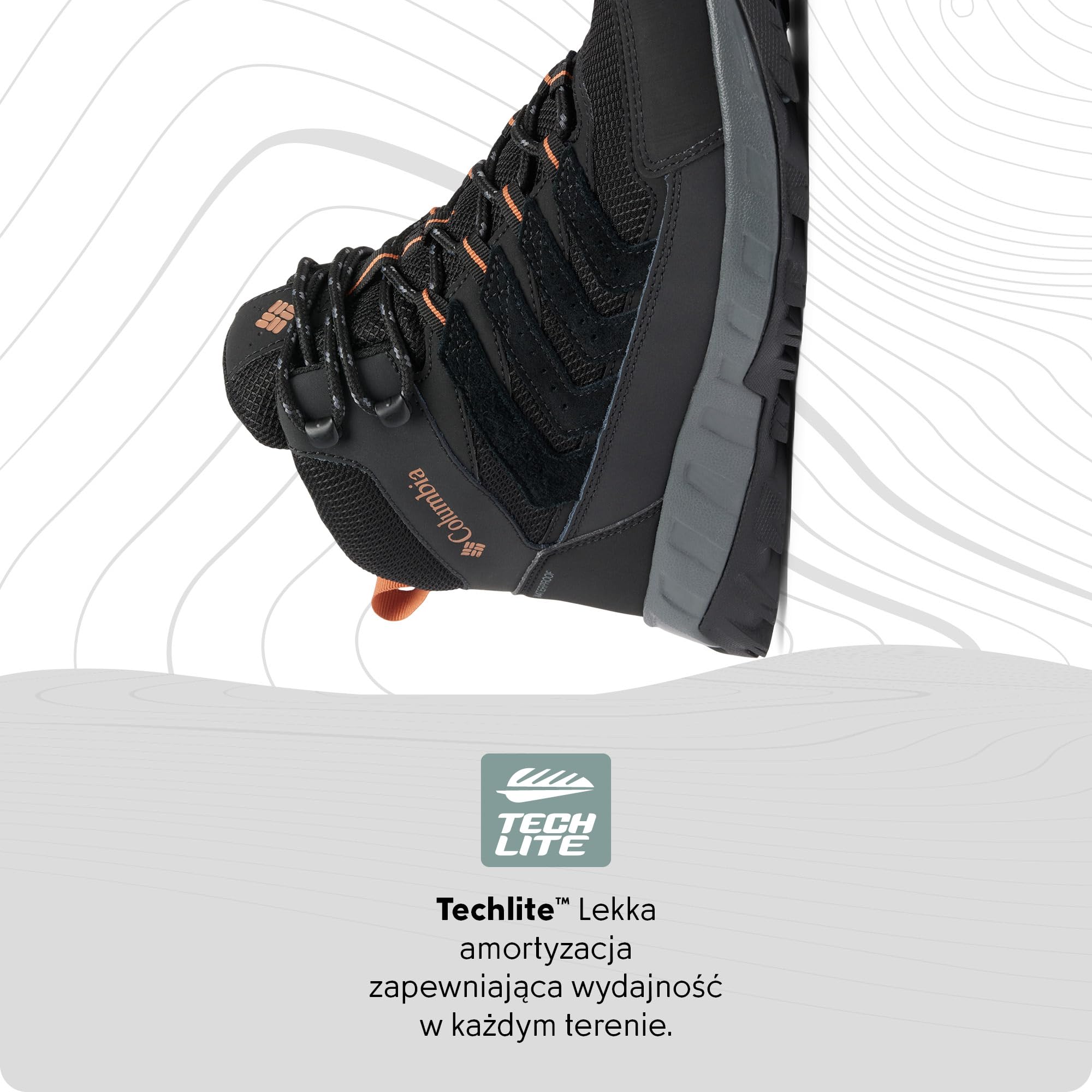 Columbia Mężczyźni Strata Trail Mid WaterproofObuwie turystyczne