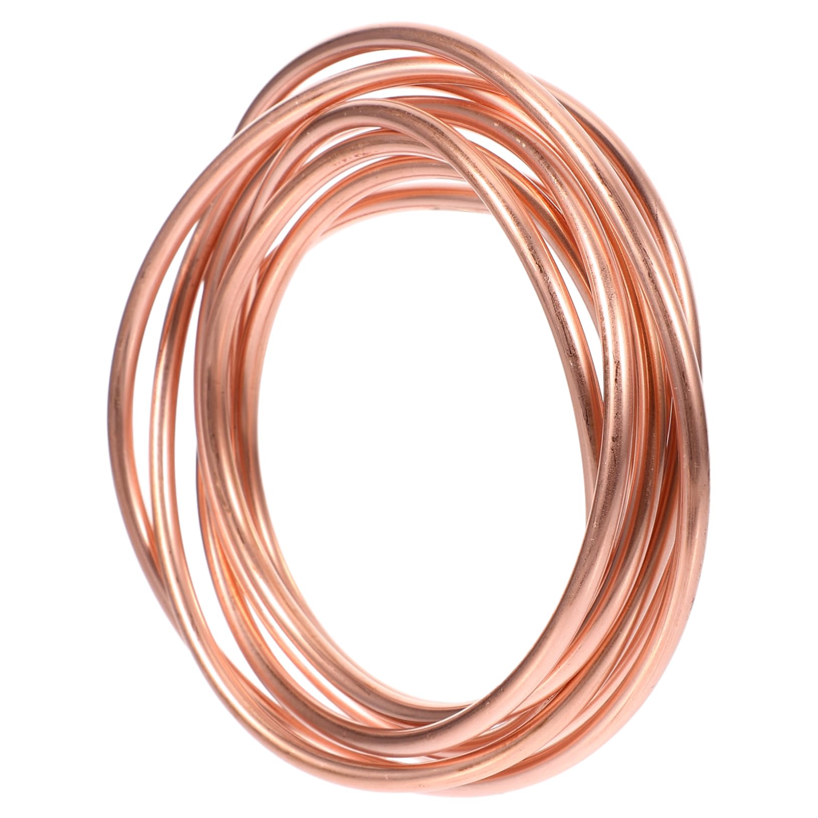 SOLUSTRE 4 Bobinas De Cobre Para Refrigeración De Alta Resistencia Para Aires Acondicionados Fáciles De Doblar Y Almacenar.