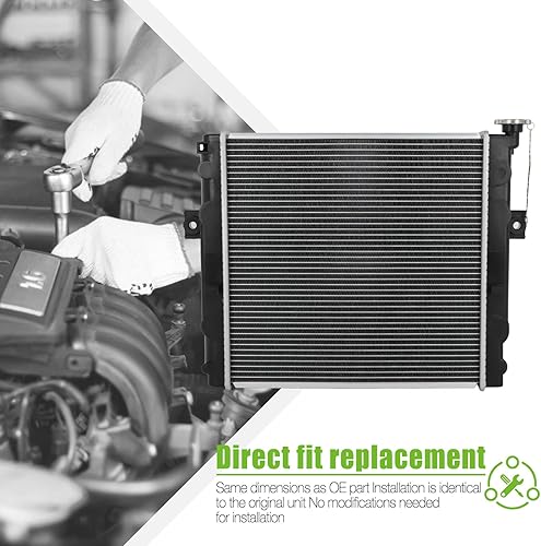 Vista 956 de SCITOO Reemplazo completo del radiador de aluminio para 1993-1998 para Toyota para T100 2.7L 3.0L 3.4L 2090 Radiador