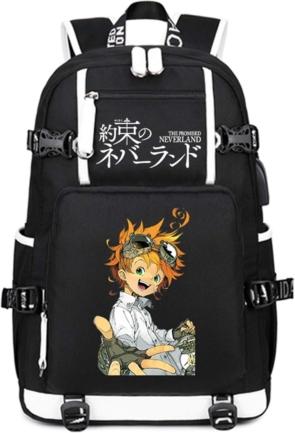 Anime The Promised Neverland Backpack Daypack Student Bag School Bag Bookbag Shoulder Bag