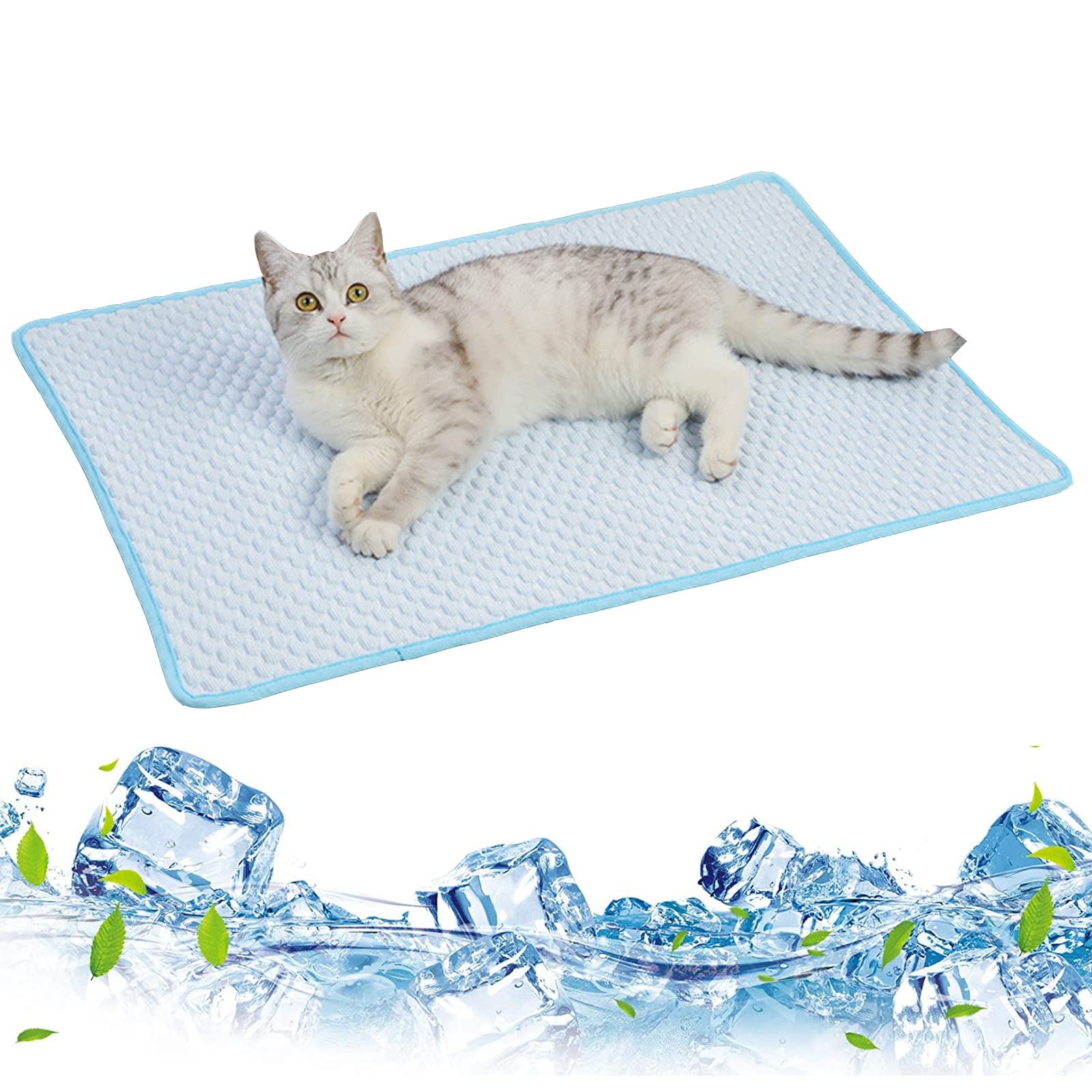 Zmywalna, przenośna mata chłodząca(Blue,L)