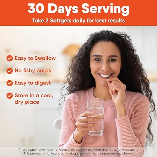 Miniatura 6 de Aceite de espino cerval de mar omega-7 con aceite de pescado omega-3 EPADHA, cinamomo, fenogreco, ALA, té verde, pimienta de cayena, cúrcuma,