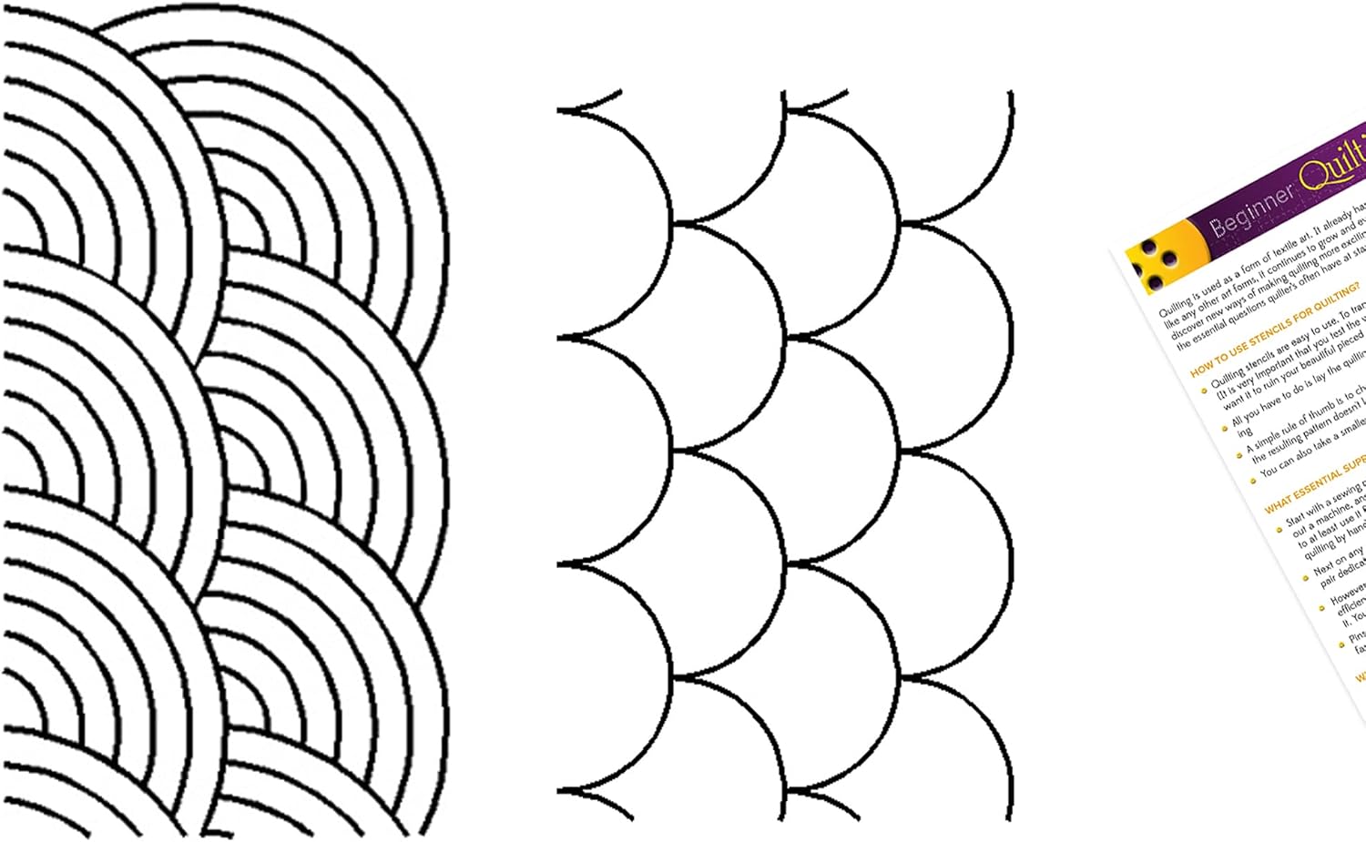 Quilting Creations Stencils for Machine and Hand Quilting