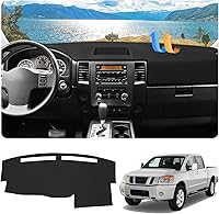 Vista 55 de FIILINES Cubierta de Tablero para Hyundai Sonata 2011-2014, Cubierta de Tablero Accesorios Sonata Cubierta de Tablero de Gamuza Alfombrilla Parasol