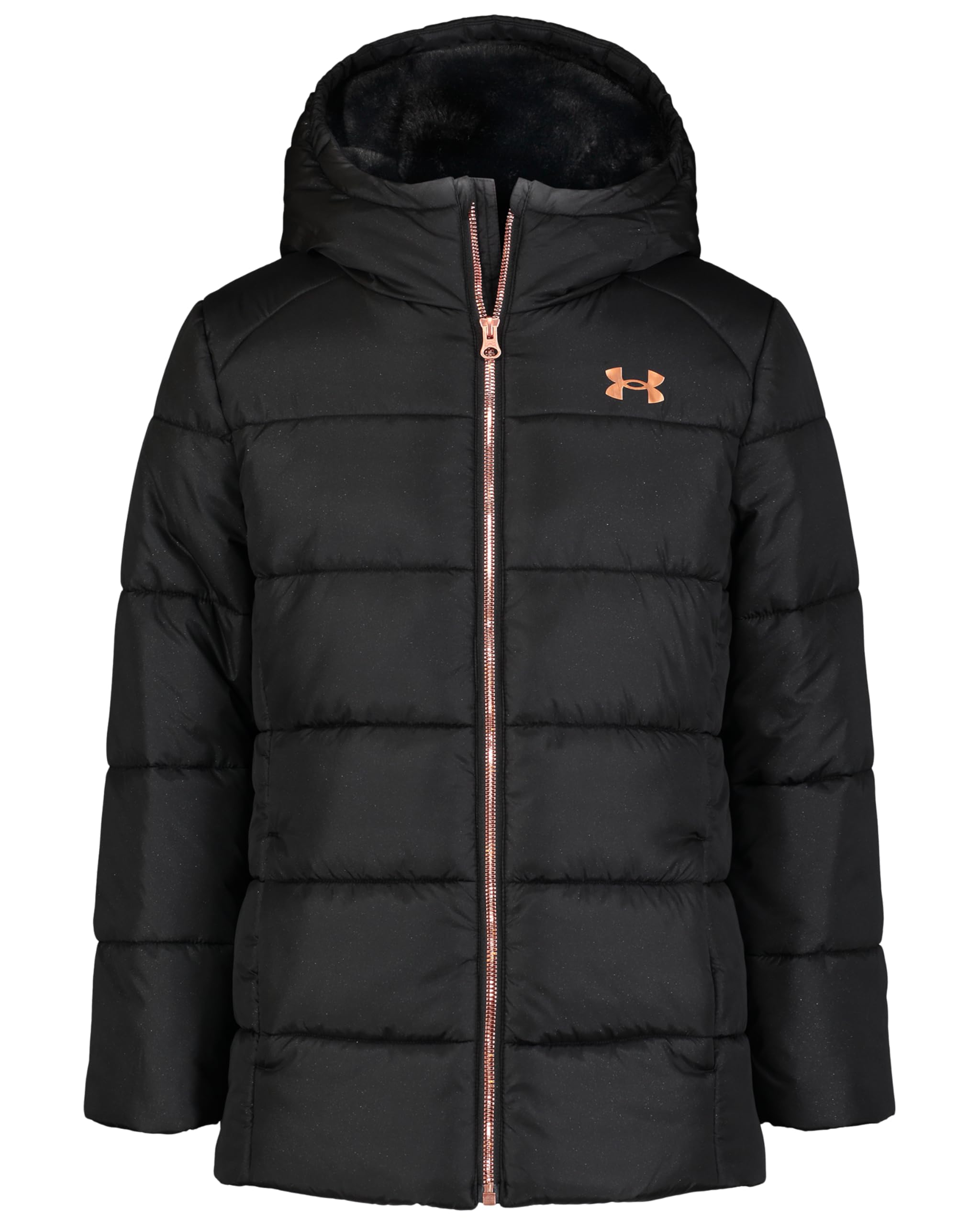 Under Armour Parka fille Willow – manteau d’hiver très chaud, déperlant & respirant, doublure Butterfleece, matelassage isolant, capuche