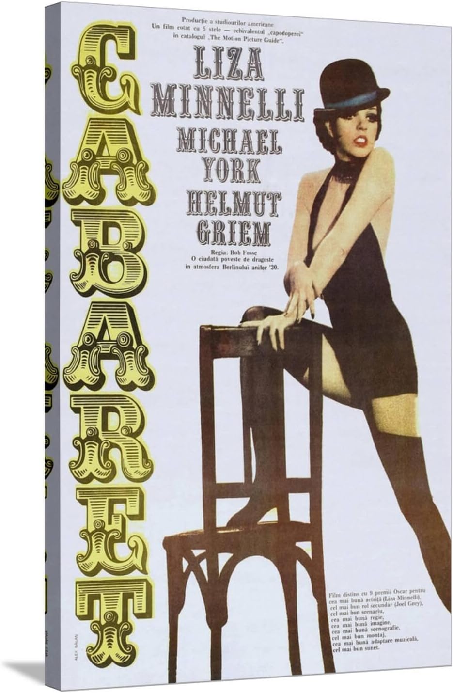 ART.COM Wall Art Print Cabaret, Italian poster, Liza Minnelli, 1972, 24" x 36"