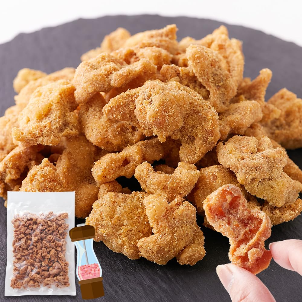 Natural Life Snacks Chicken Skin Addictive Rock Salt (7.1 oz (200 g) Food, Snacks, Delicacy, Chicken, Chips, Crackers, Juicy, Pink Salt, Red Salt, Andes