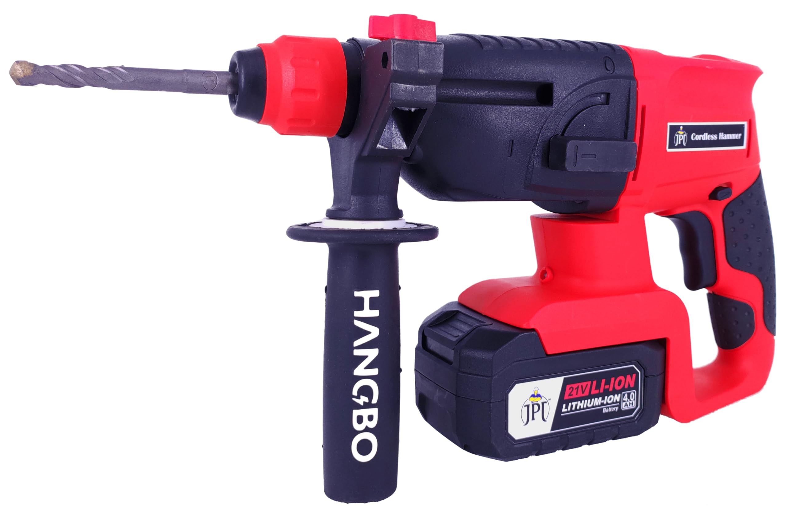 JPTHANGBO HBL-2010 20MM 21V LI-ION CORDLESS ROTARY HAMMER DRILL