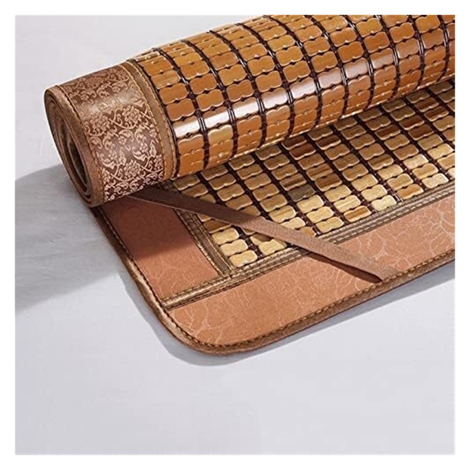Human Cooling Mat Breathable Smooth Mat Bamboo Summer Sleeping Cooling Mattress Topper Pad Air Conditioning Durable Smooth(180x220cm(70x87in))