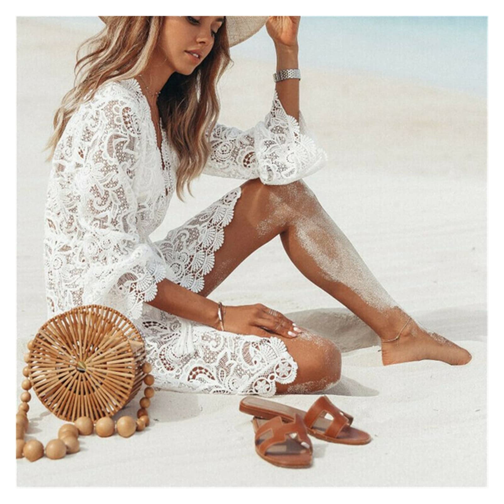 Copricostume Pizzo Copricostume Mare Bianco Copricostumi Bianchi