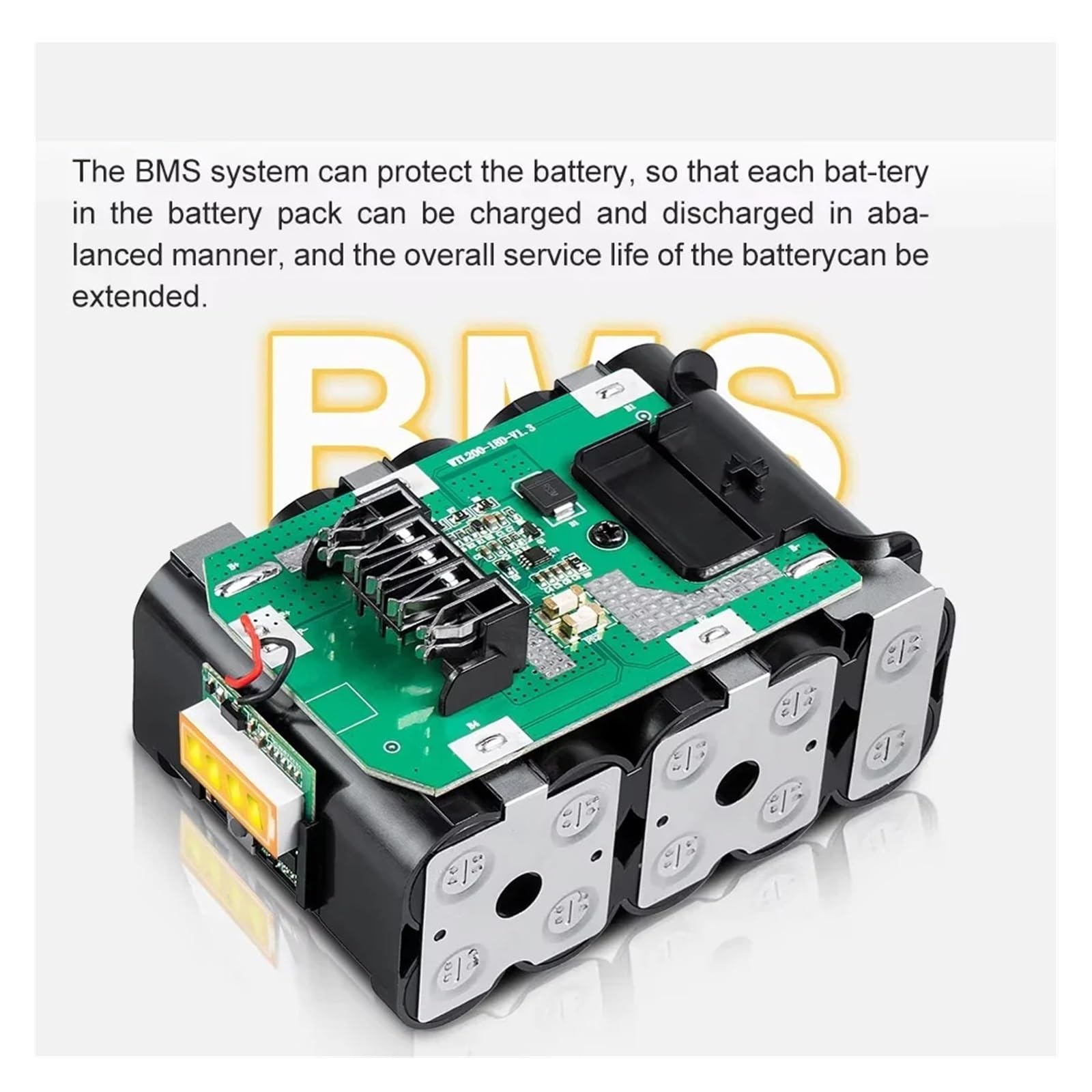 Akumulator do elektronarzędzi 12000 mAh 20 V kompatybilny z Dewalt DCB206/DCB205/DCB200/DCB204-2 (ładowarka DW12X1 x 1)