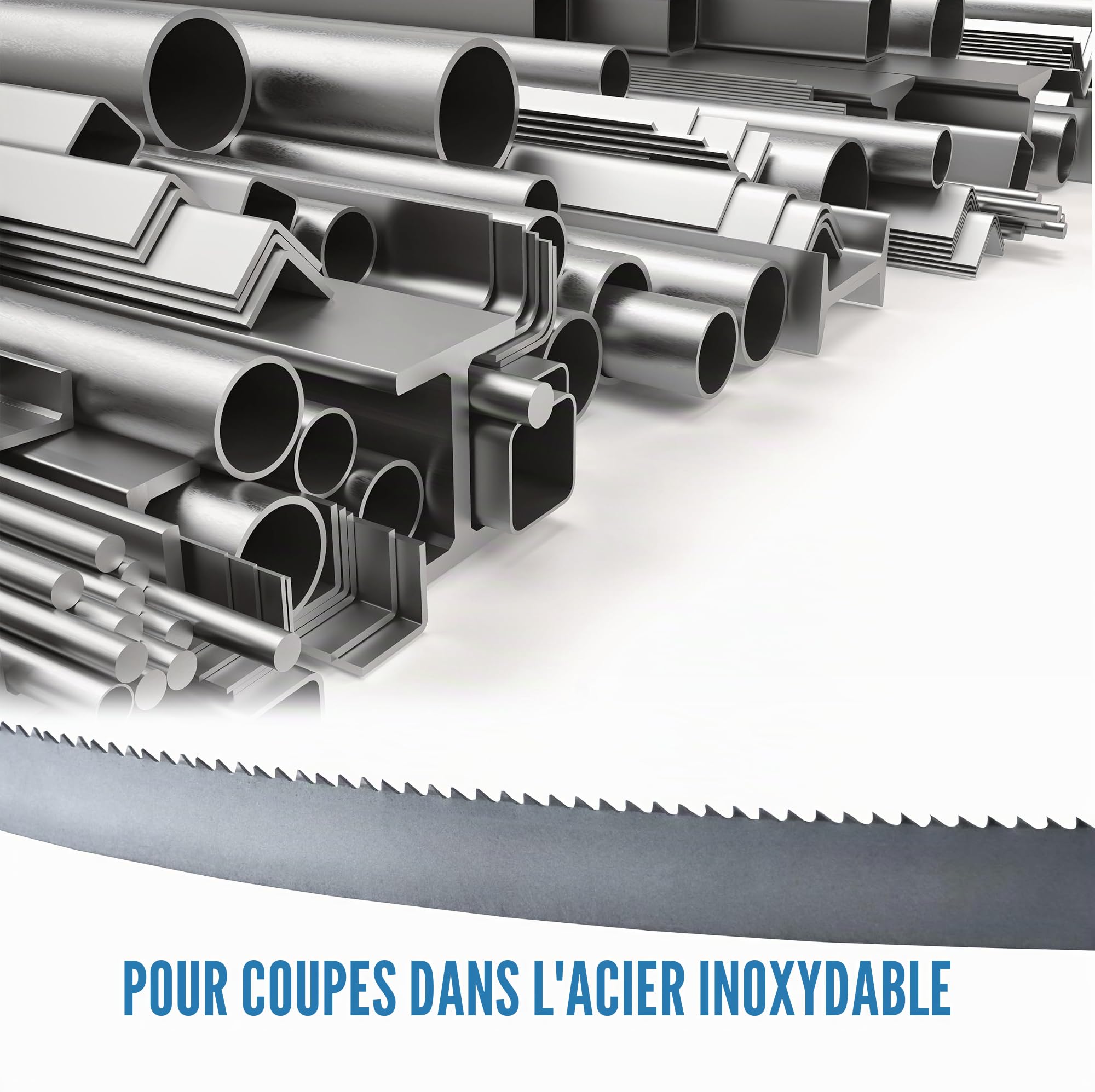 Güde Lame à ruban pour MBS 125 – 1435 x 13 x 0 65 mm 8/12
