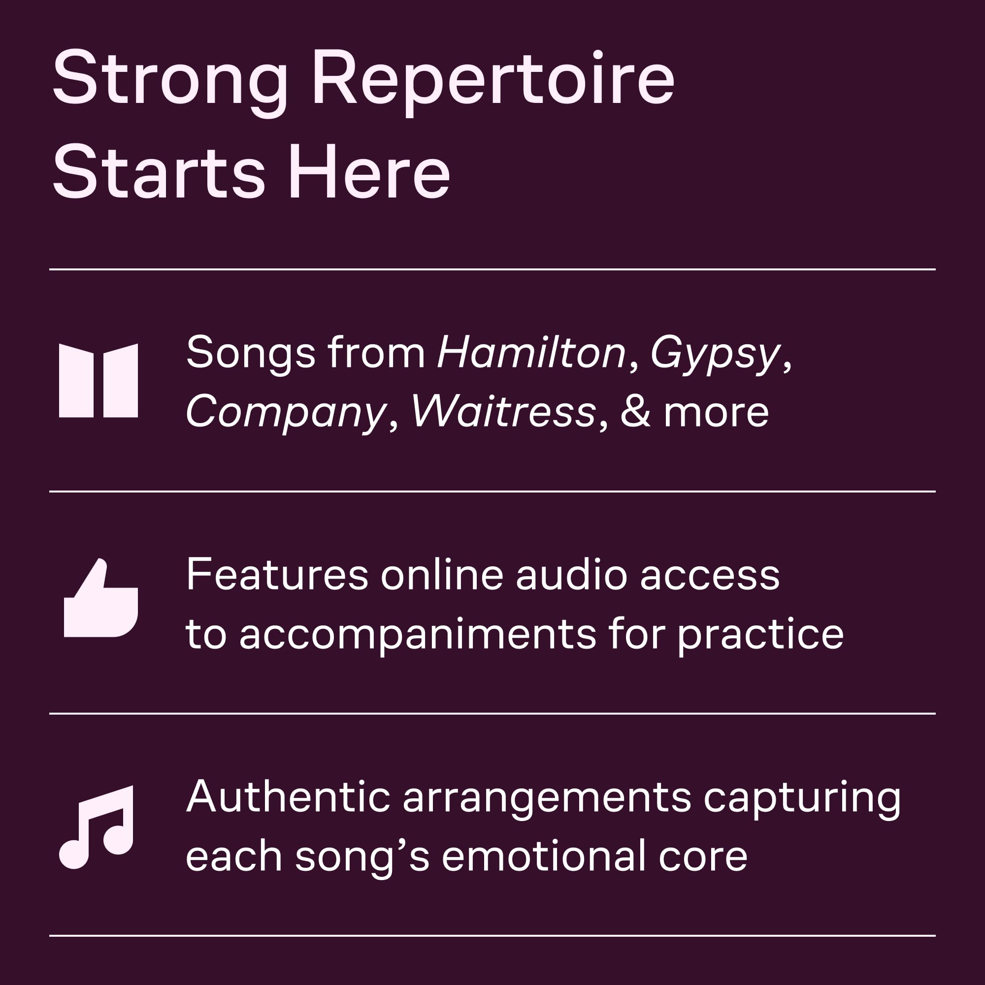 The Singer's Musical Theatre Anthology: Trios - Book/Online Audio: 20 Trios for Various Voice Combinations [With CD (Audio)]