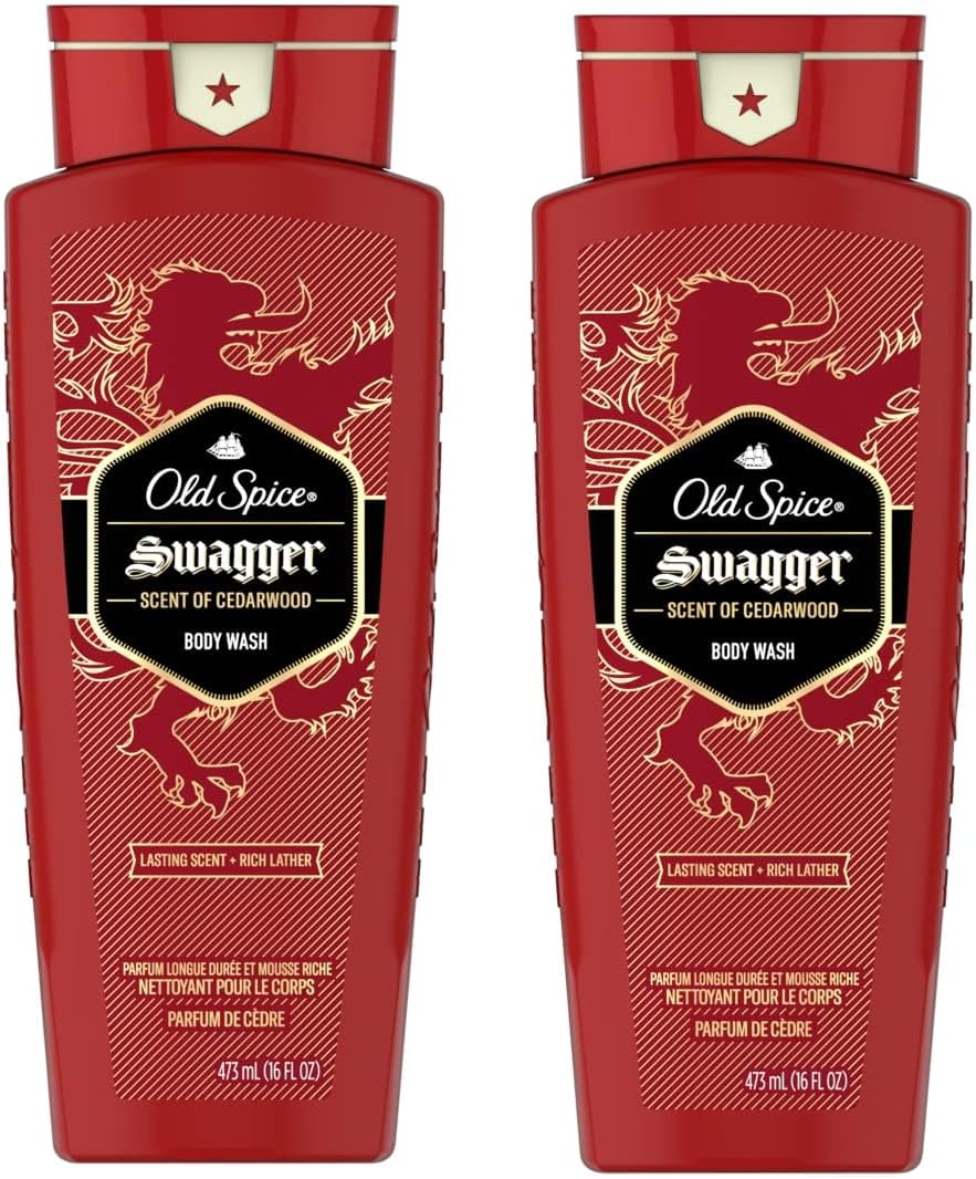 Red Zone Body Wash - Swagger - 16 oz - 2 pk