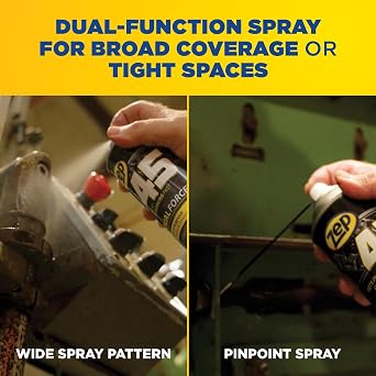 Zep 45 Dual Force Penetrant and Lubricant - 14 Oz (Pack of 1) 374306 - Loosens Rusted Parts, Reduces Friction and Wear, Corrosion Protection and Moisture Displacement