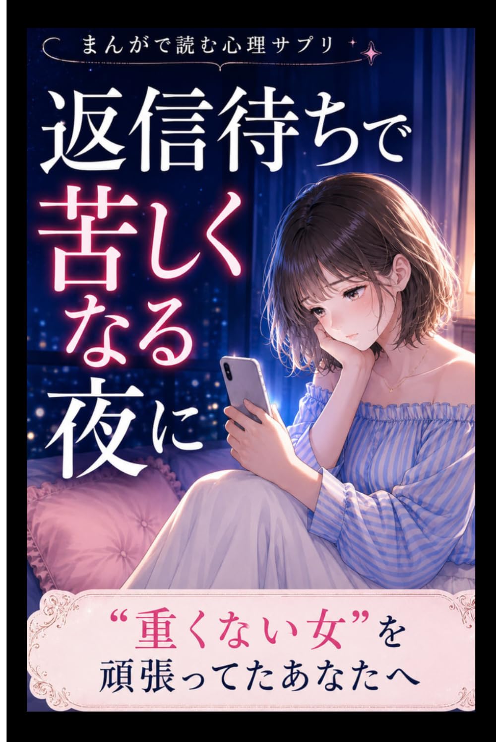 まんがで読む心理サプリ 返信待ちで苦しくなる夜に: 彼の返信に振り回される心をゆるめる 女性のための恋愛セルフケア漫画