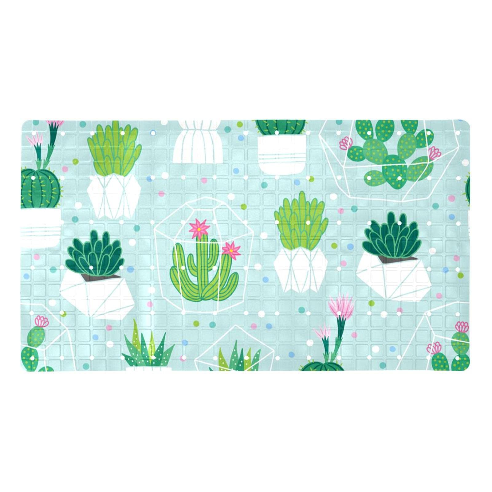 Tapis de bain antidérapant à trous de drainage résolvant le problème de glissade des aînés