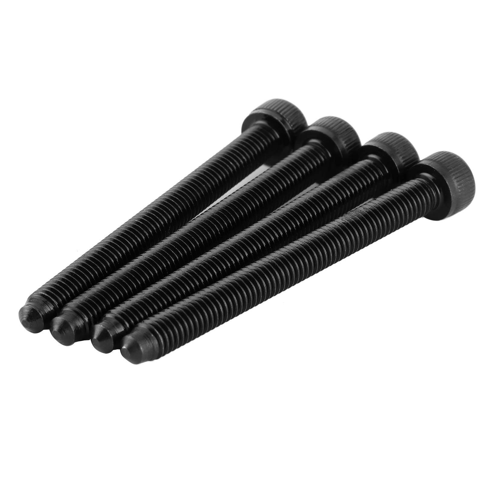Set di 4 Bulloni Iniettori M6x64 di Ricambio in Ferro per Motore ARL ADT ATD ASZ BLS, OEM: 038103385A