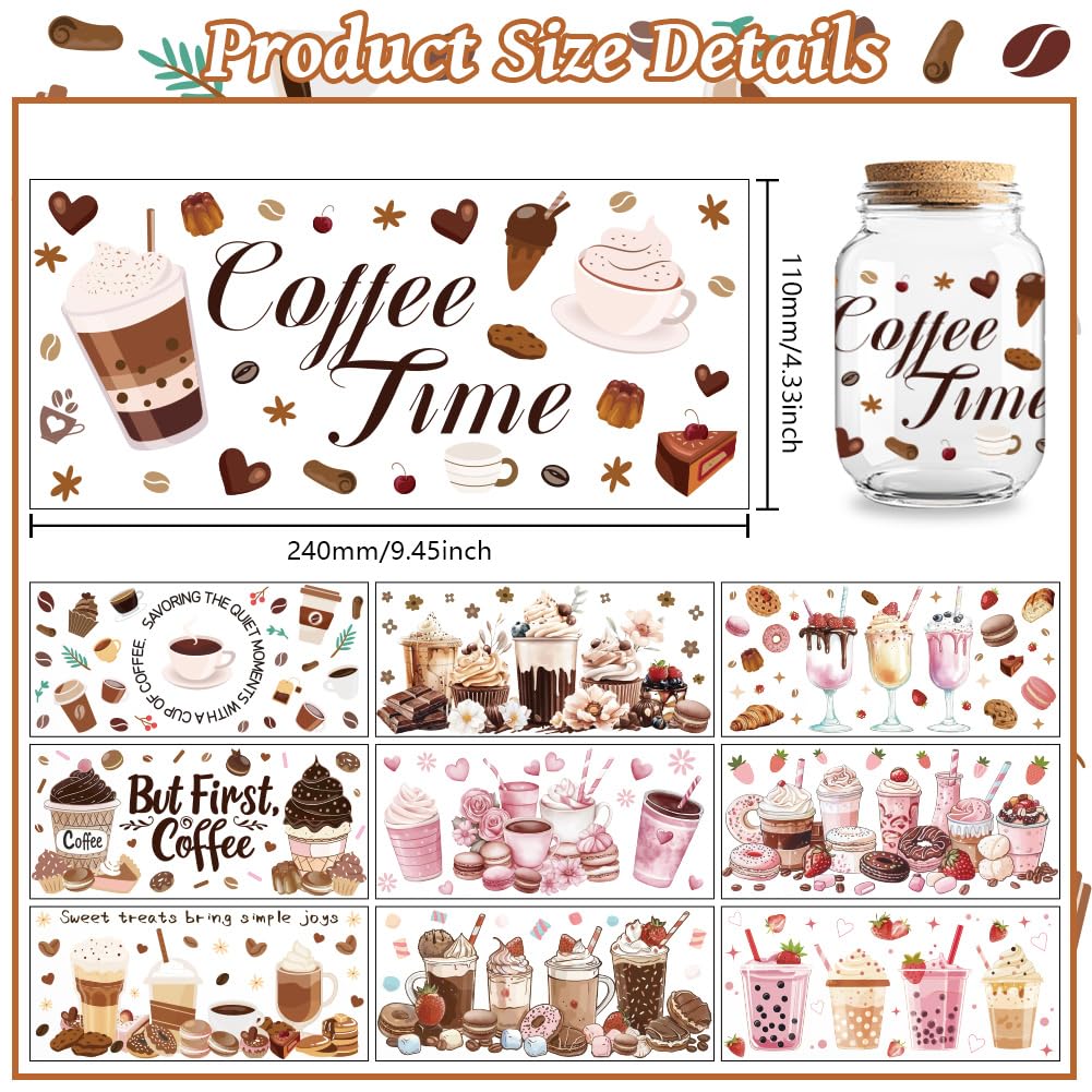 Peacoblue UV DTF Transfer Cup Wraps Stickers Christian Drinks - Image 2