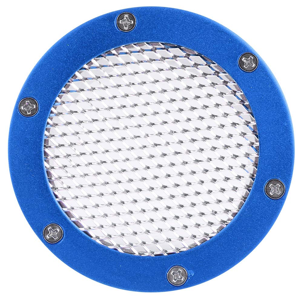 Grille Prise D'Air Froid Universelle Pour Pare-chocs Voiture - Métal | Rouge, Bleu, Argent