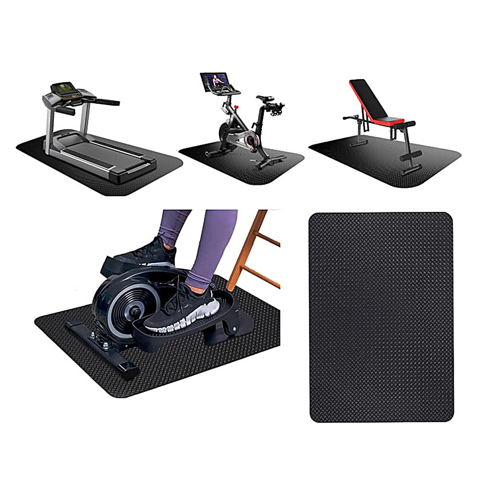 Mata fitness do domowej siłowni | Silikonowa mata gimnastyczna | fitness | Dla kobiet i dziewcząt, trening w domu i na siłowni, rozciąganie, trening równowagi, podróże