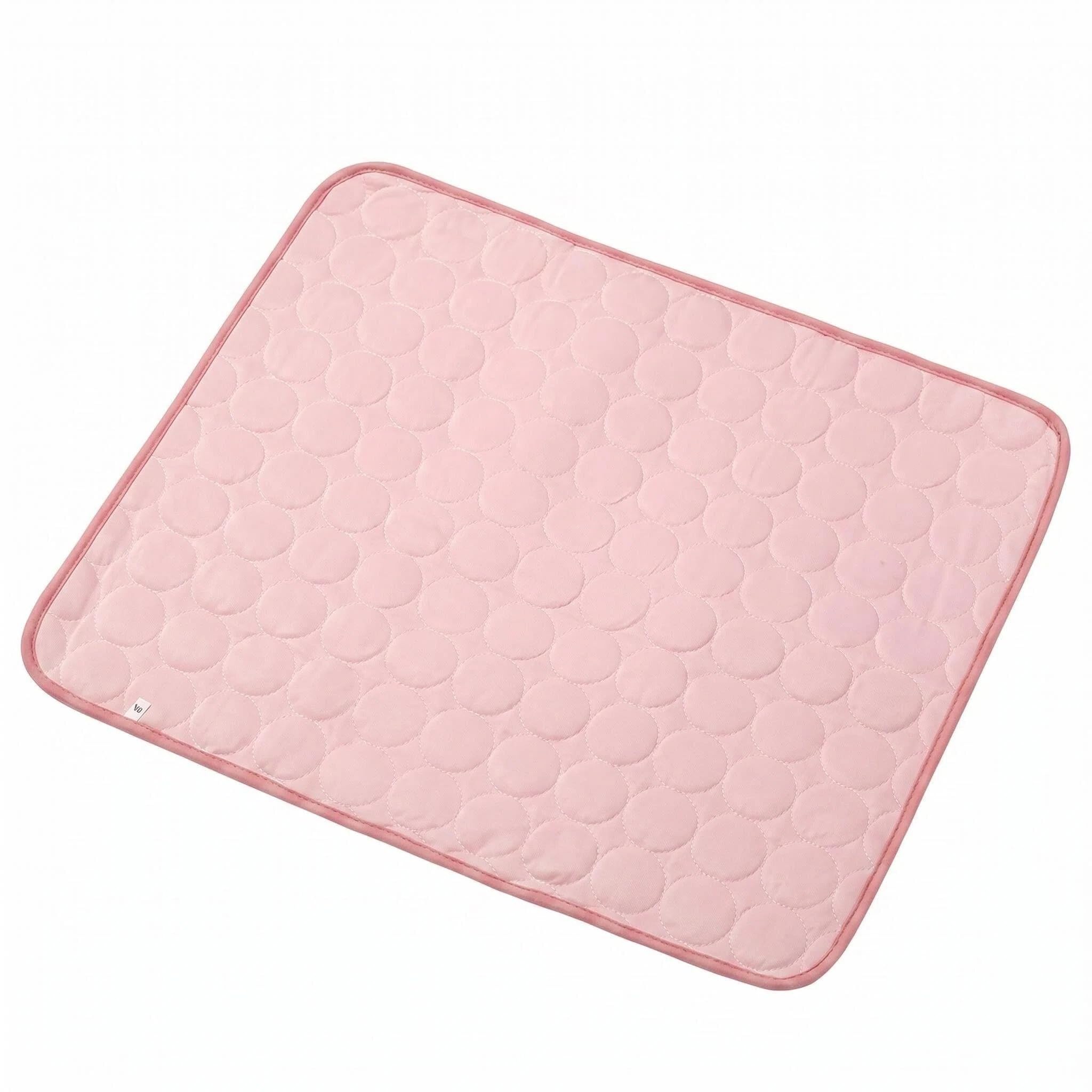Enjoyaa Cooling Mat for Pet,Self Cooling Dog Cat Cooling Mat Cloth Fabric Material Foldable Washable Cooling Pad for Pets Cats Puppy in Hot Summer Sleeping,3 Size Choice (L)