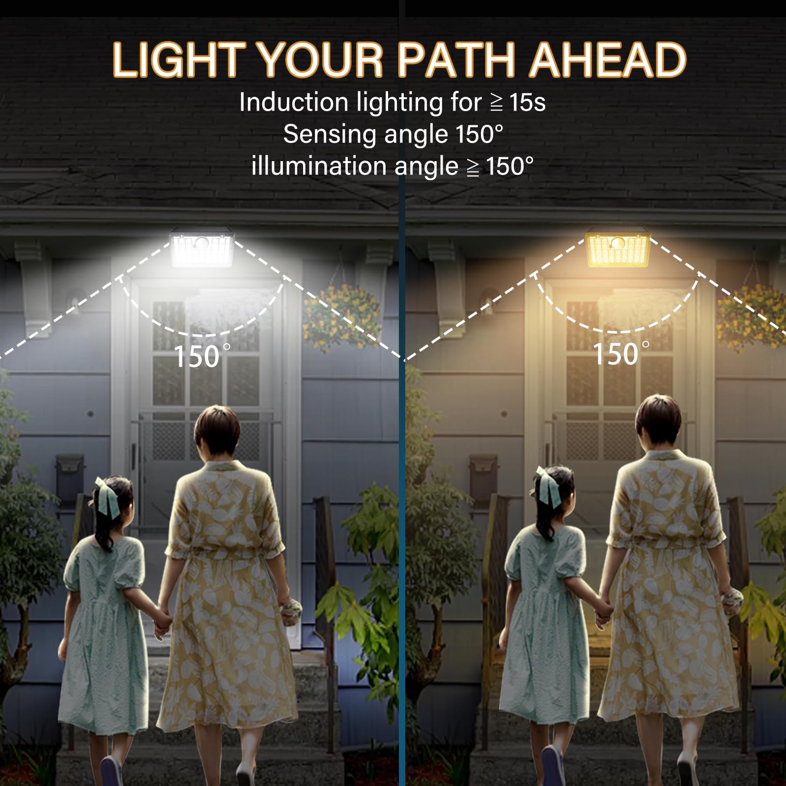 TOTHDATE 39 LEDs Solar Security Light with Motion Sensor - Image 2