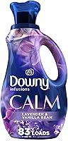 Vista 18 de Downy Infusions Suavizante Líquido para Telas, CALM, Lavanda y Vainilla Relajantes, 56 fl oz