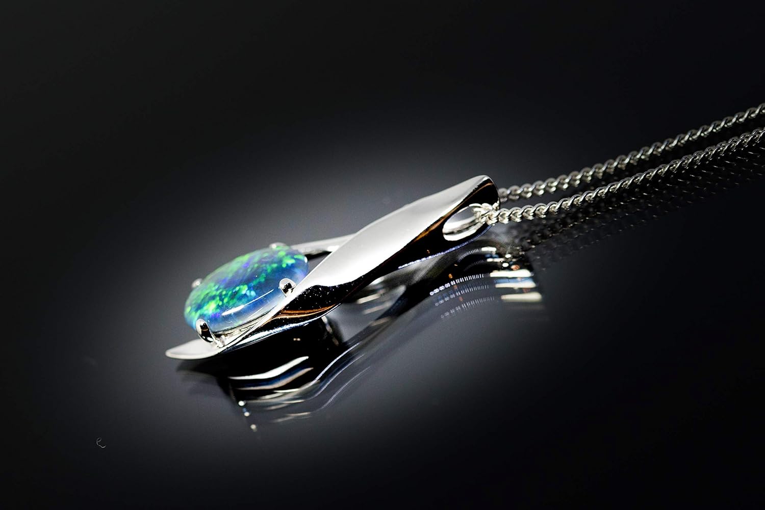 Australian Black Opal Triplet OR Solid Australian White Opal