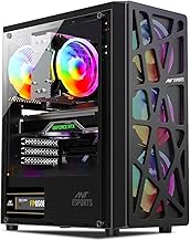 KRYNORCXY® Premium Gaming Desktop PC | i7 4770 Processor | 16GB RAM | High-Speed SSD | HD 4600 Graphics | RGB 4-Fan Cabine...