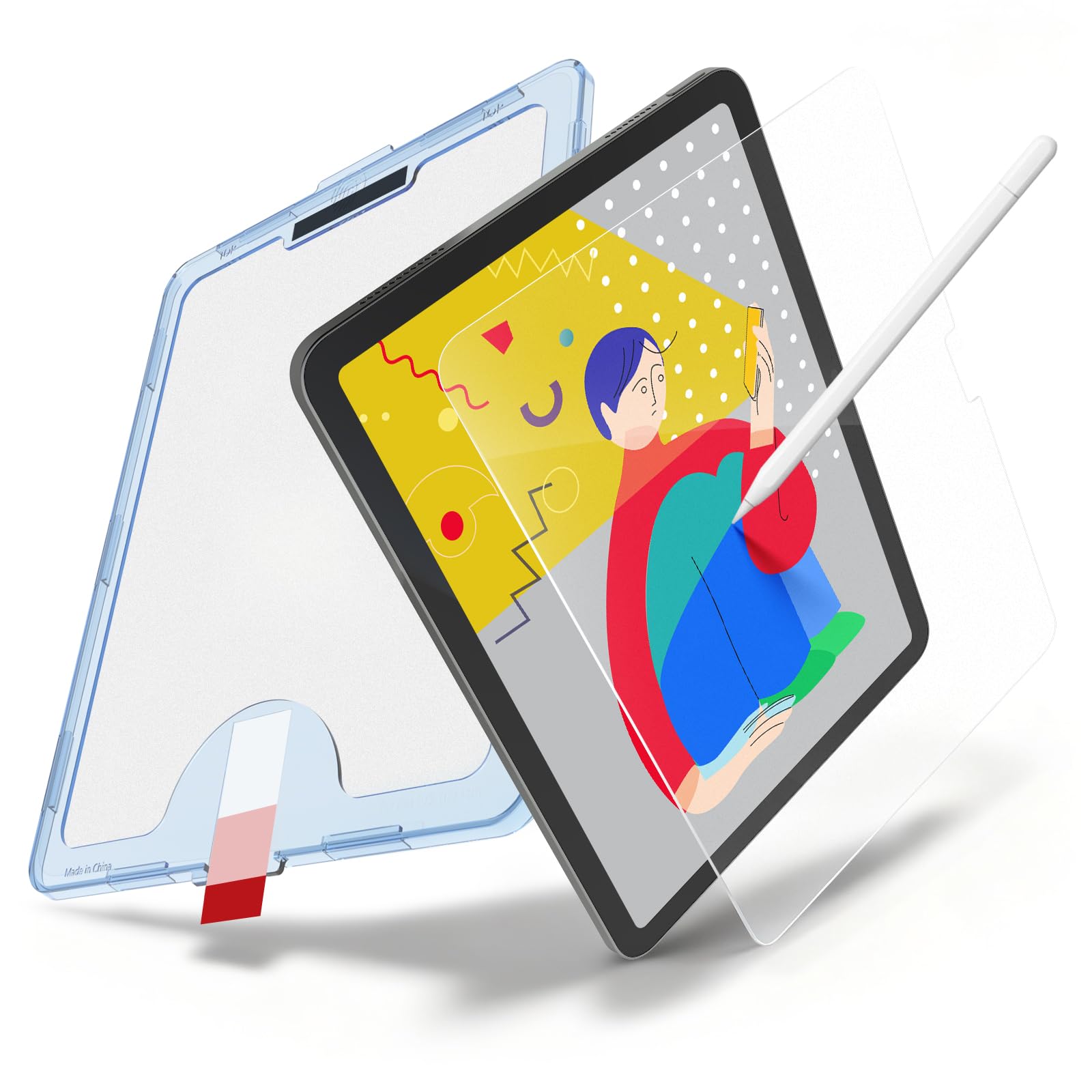 bersem Paperfeel Glass Screen Protector for iPad Air 11 Inch M4/M3/M2