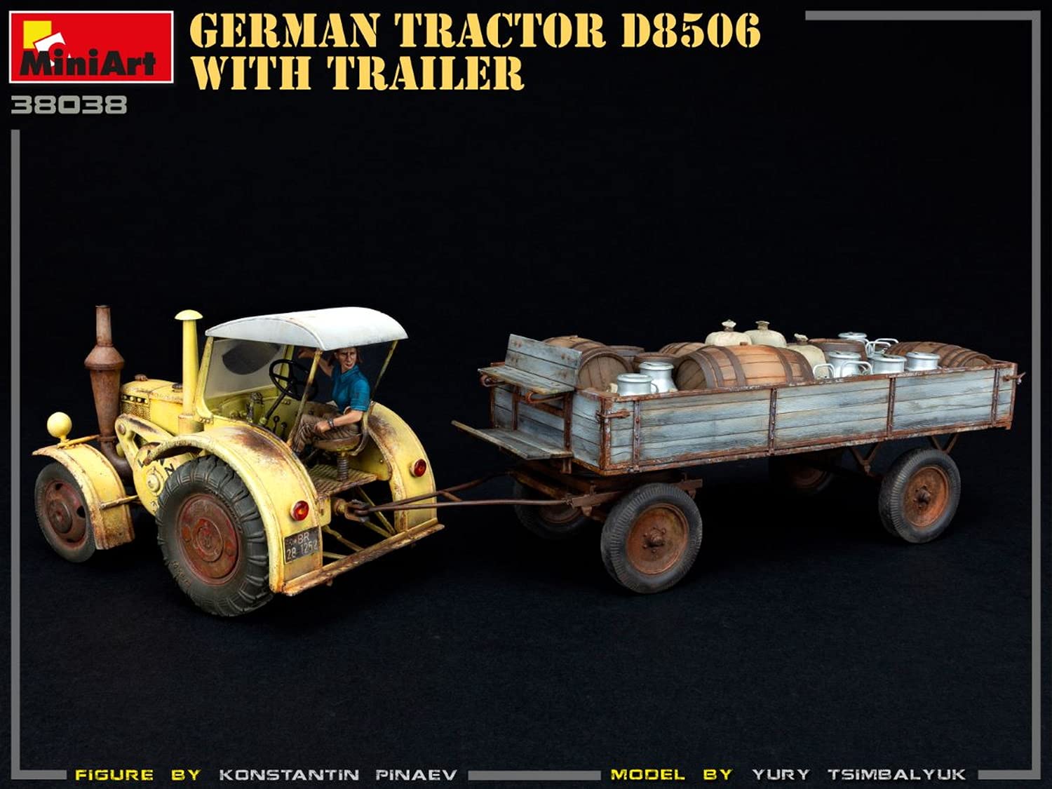 Miniart MIN38038 Plastikmodellbausatz versch, Verschieden