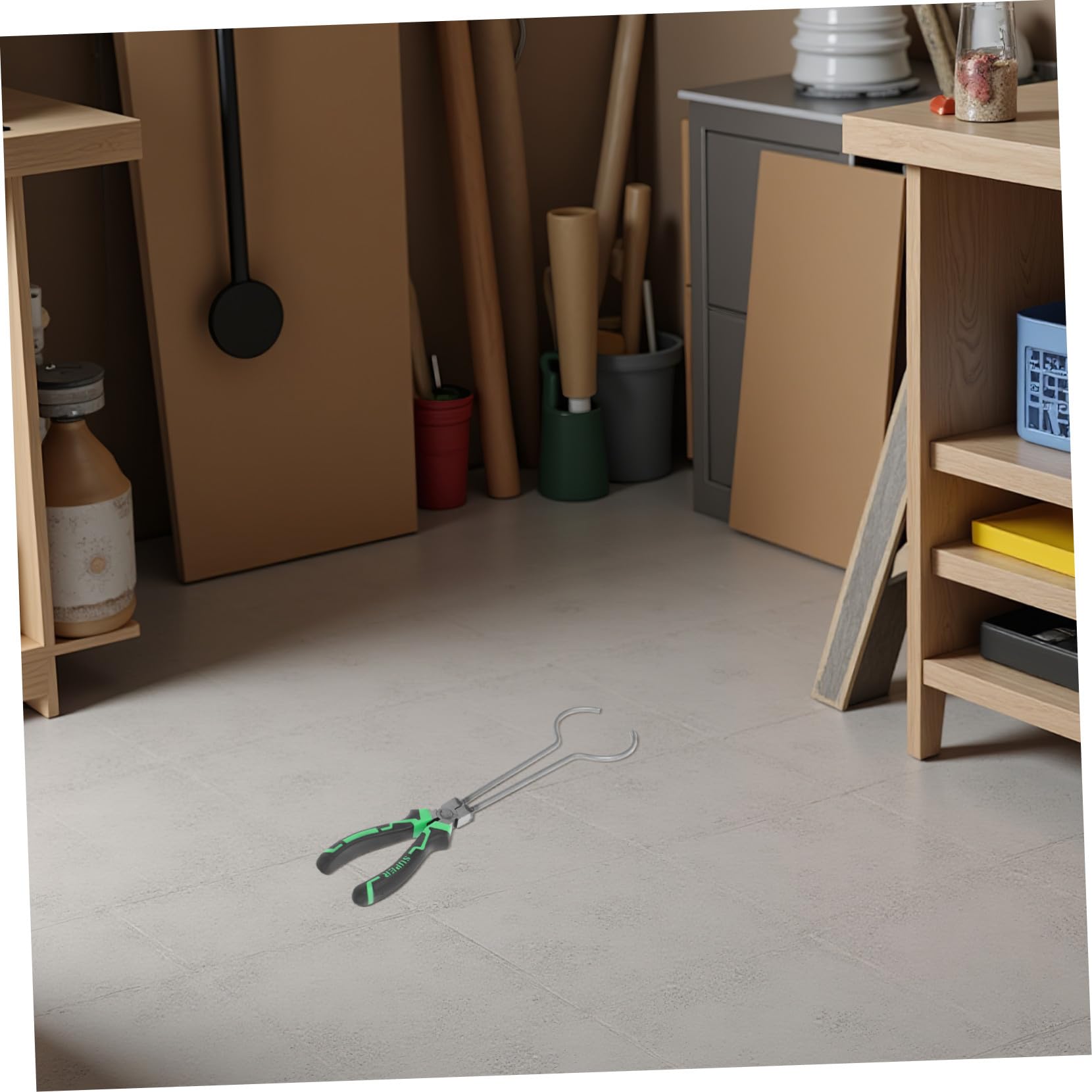 DOITOOL Pinze per Crogiolo in Acciaio Inox per Fusione Metalli e Fornace