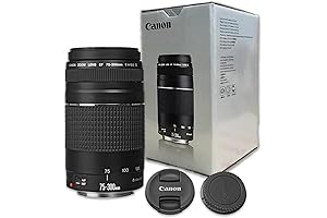 Canon EF 75-300mm f/4-5.6 III Telephoto Zoom Lens