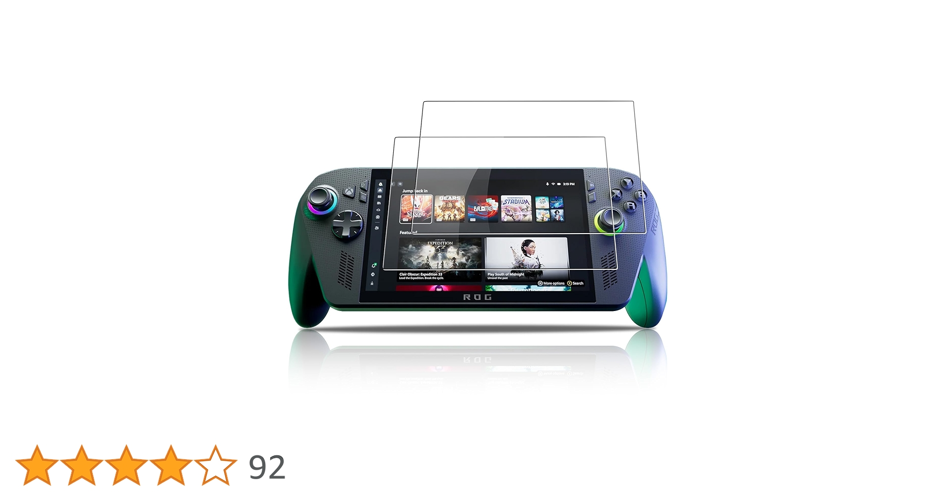 Amazon.co.jp: 【2枚セット】 For ASUS ROG Xbox Ally/ROG Xbox Ally X