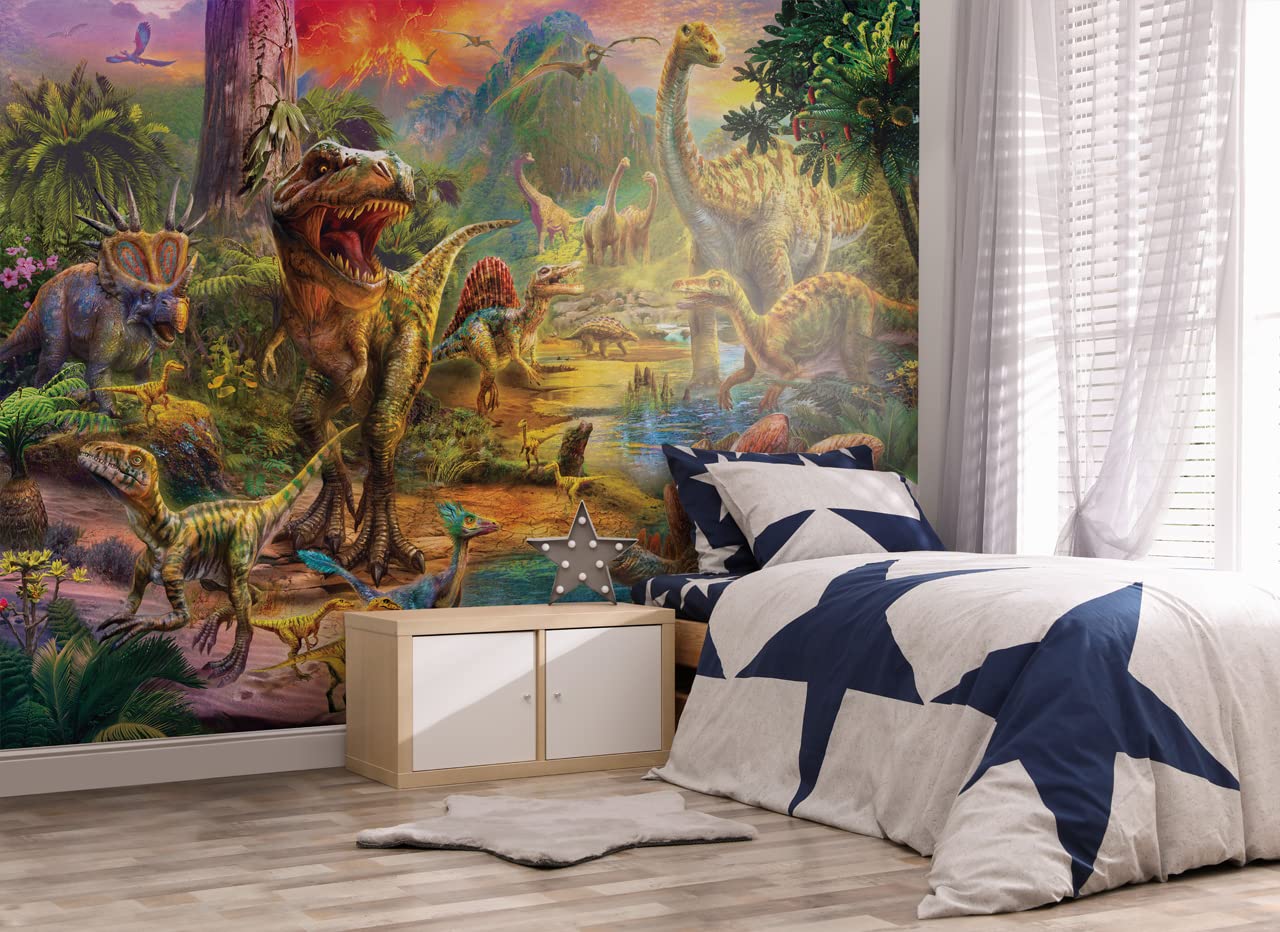 WalltasticL&Scape of Dinosaurs Wall Mural