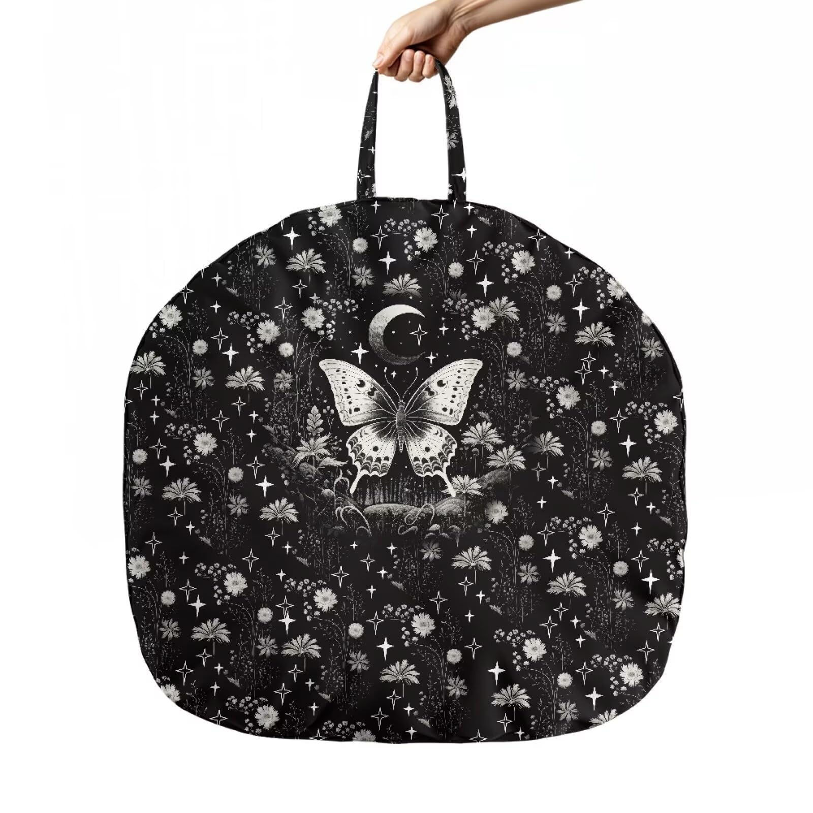 Sellikakes Butterfly Newborn Lounger Pillow Cover for Boys Girls, Soft & Breathable Lounger Cover Removable Baby Slipcover Snugly Fit Infant Lounger for Baby, Infant