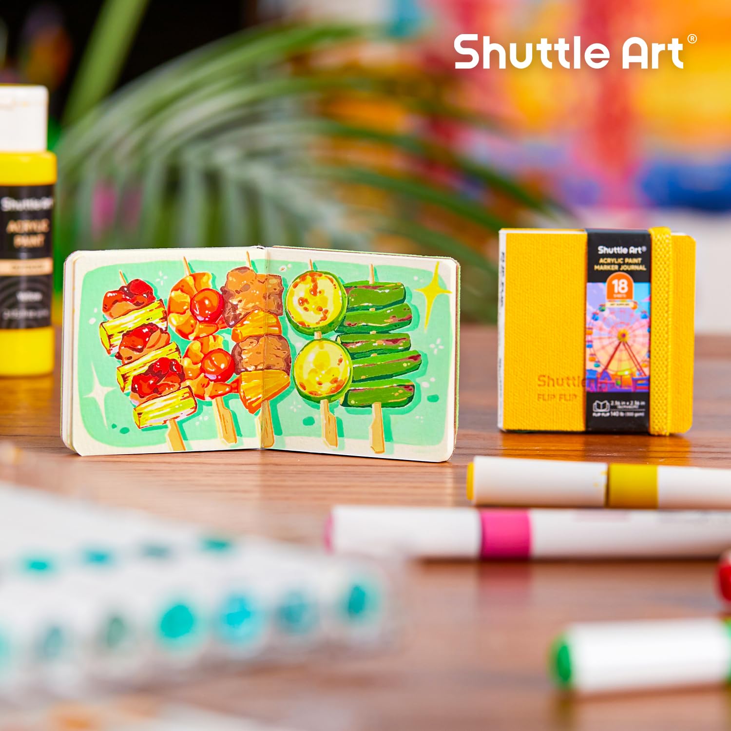 Acrylic Sketchbook - 2 Pack for Markers & Paint -7 Acrylic Sketchbook - 2 Pack for Markers & Paint -7