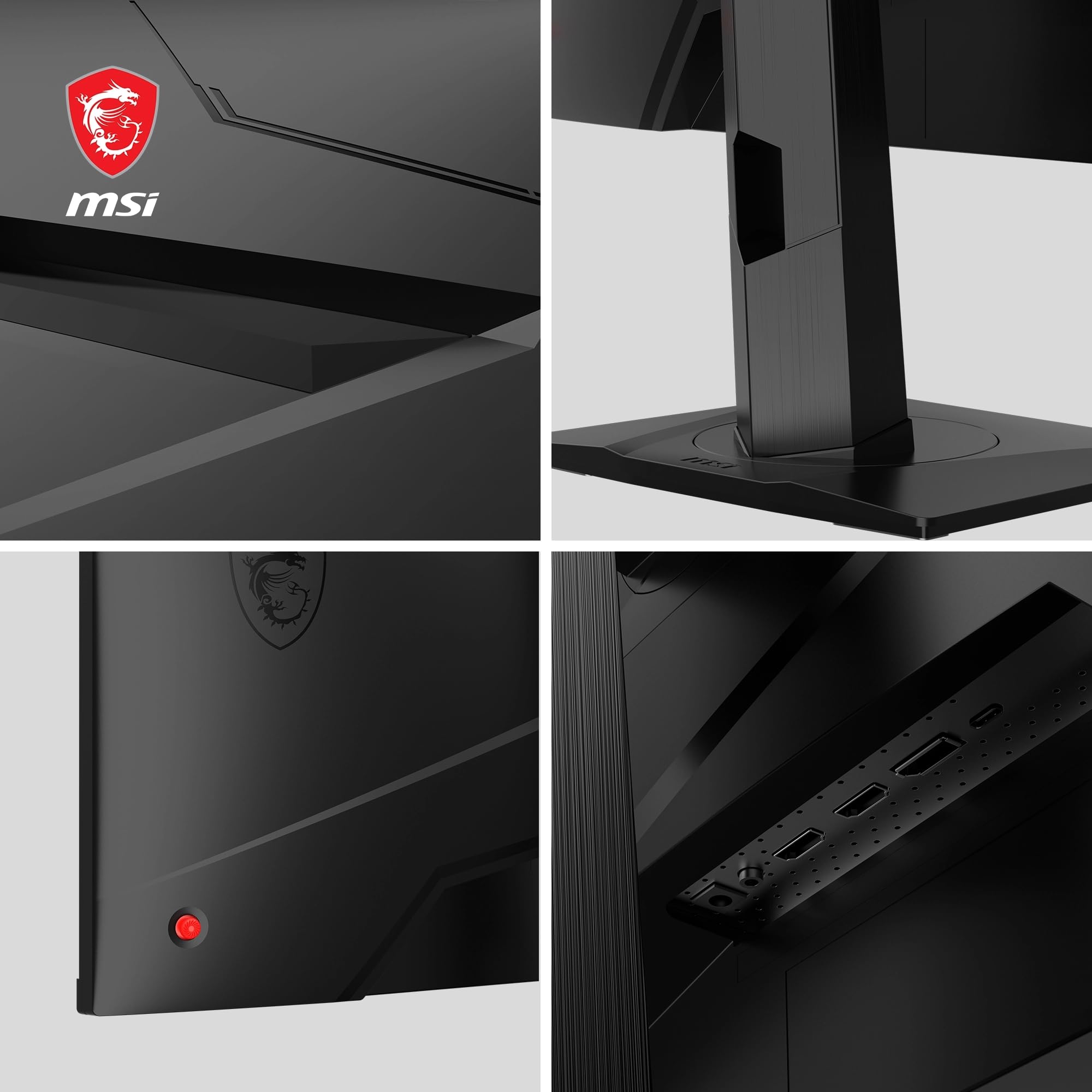 MSI G274QPX Monitor Gaming da 27" WQHD - Pannello Rapid IPS (2560 x 1440), 240 Hz / 1ms GtG, Gamut di Colori 98% DCI-P3, HDR 400, Type-C PD 65W, Compatibile con G-SYNC - DP 1.4a, HDMI 2.0b CEC