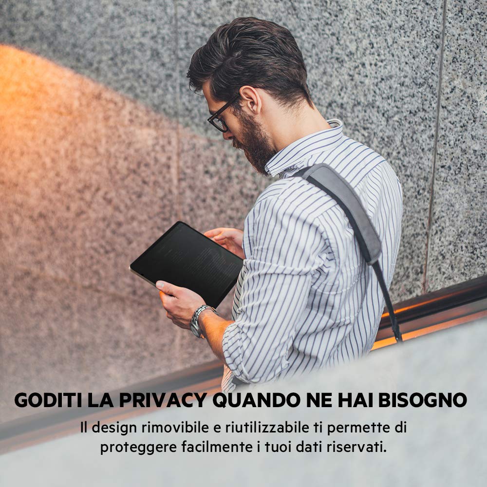 Belkin ScreenForce TruePrivacy Proteggi Schermo per iPad PRO 12.9, Pellicola Protettiva per Privacy, Rimovibile e Riutilizzabile, Trasparente