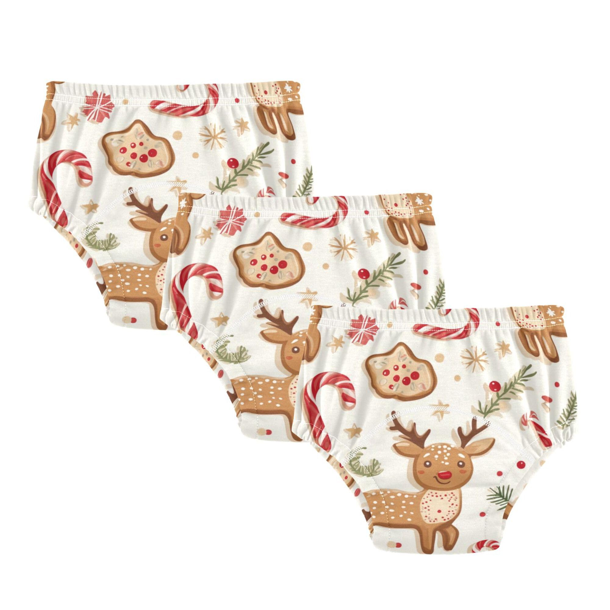Toddler Potty Training Underwear Cotton Absorbent Soft Baby Girl Boy Potty Training Pant 2t-5t