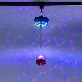 Amazon.co.jp : STGGTS ミラーディスコボール ディスコライト 自動回転