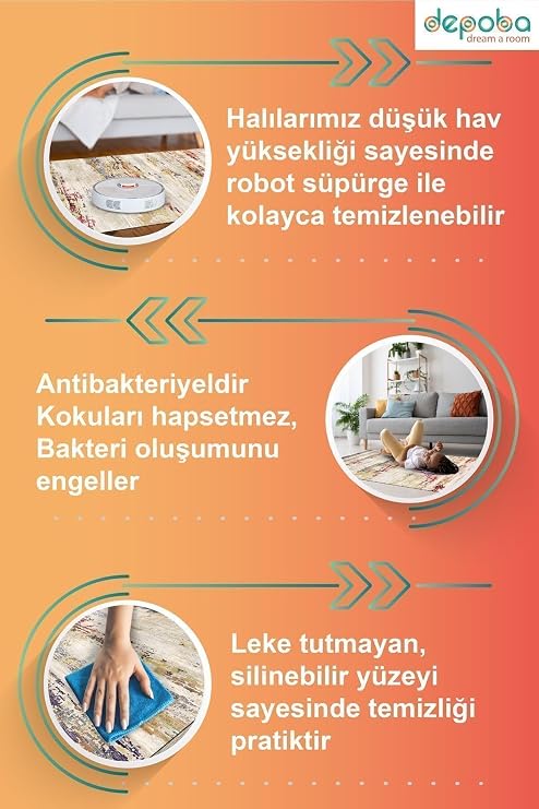 Vango Şönil Oyuncu Odası Halısı Kaymaz Pamuk Tabanlı Yıkanabilir Antibakteriyel Gamer, Gaming Halısı 100x150