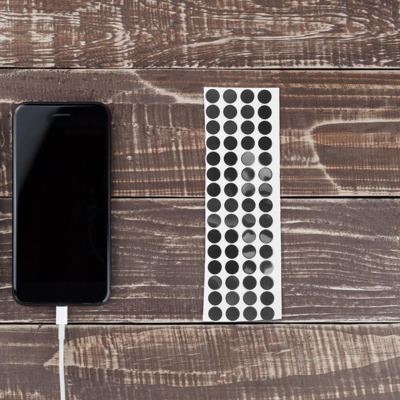 Toddmomy Nano Adhesive Stickers - 8.5mm Nano Dot Adhesive Tape Mobile Screen Self- Sticker for Device Touch Accuracy