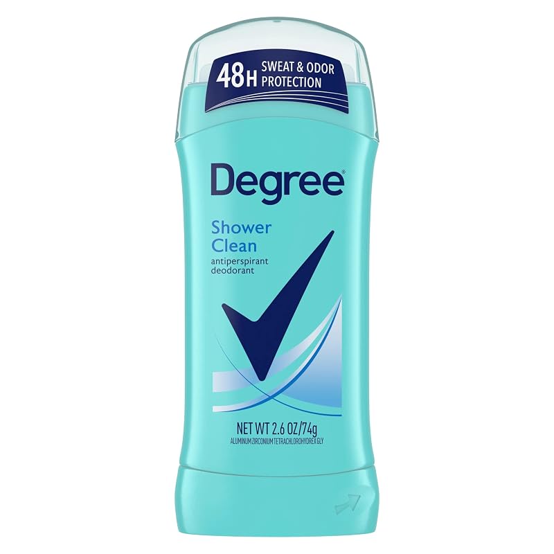 Desodorante antitranspirante feminino Degree Shower Clean, Pacote com 3