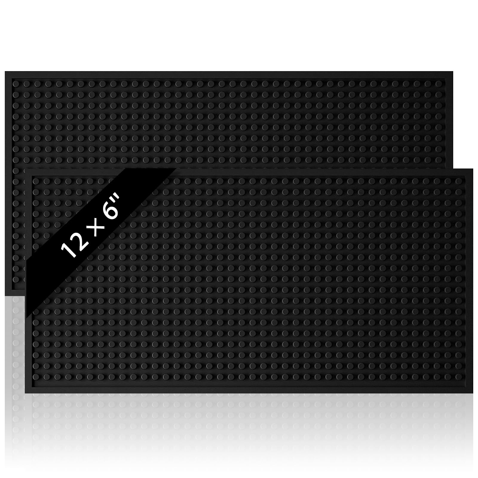 Tioncy 1 Pack Extra Large Bar Mat, 32 x 24 Inch Black Countertop Liner — Amazon image 8