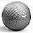 Yes4All Soft Weighted Toning Ball Knurl 10lb - Gray