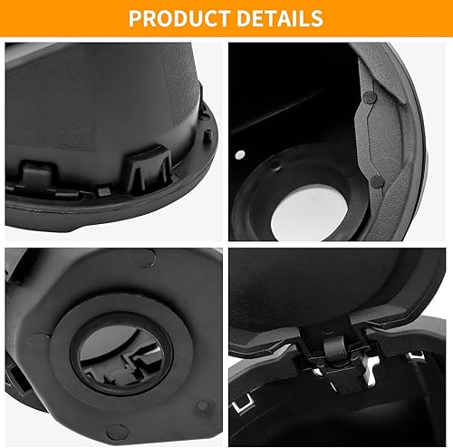 Miniatura 4 de DATOU BOSS Cubierta de tapa de gas para Jeep Wrangler 2018-2021JL Llenadora de combustible Accesorios exteriores Cubierta de tapa de tanque de