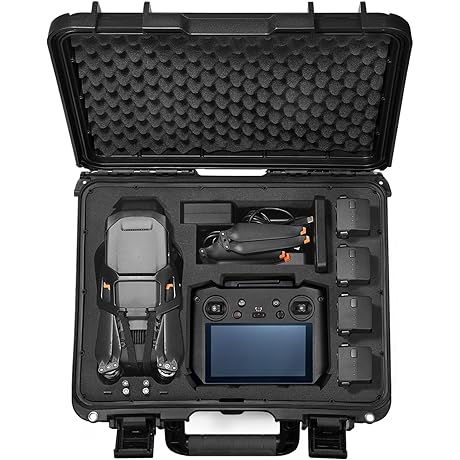 Waterproof Hard Carrying Case for DJI Mavic 3 Drones and Accessories